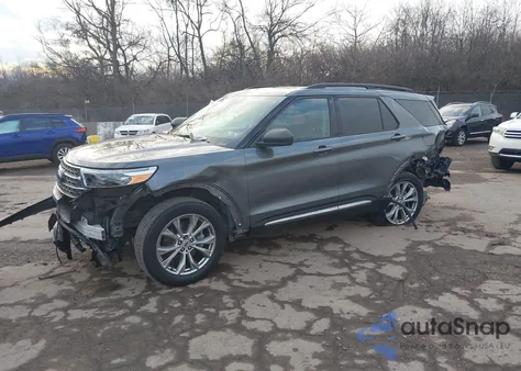 2021 Ford Explorer Xlt из США, поврежденный, VIN 1FMSK8DH4MGA22013